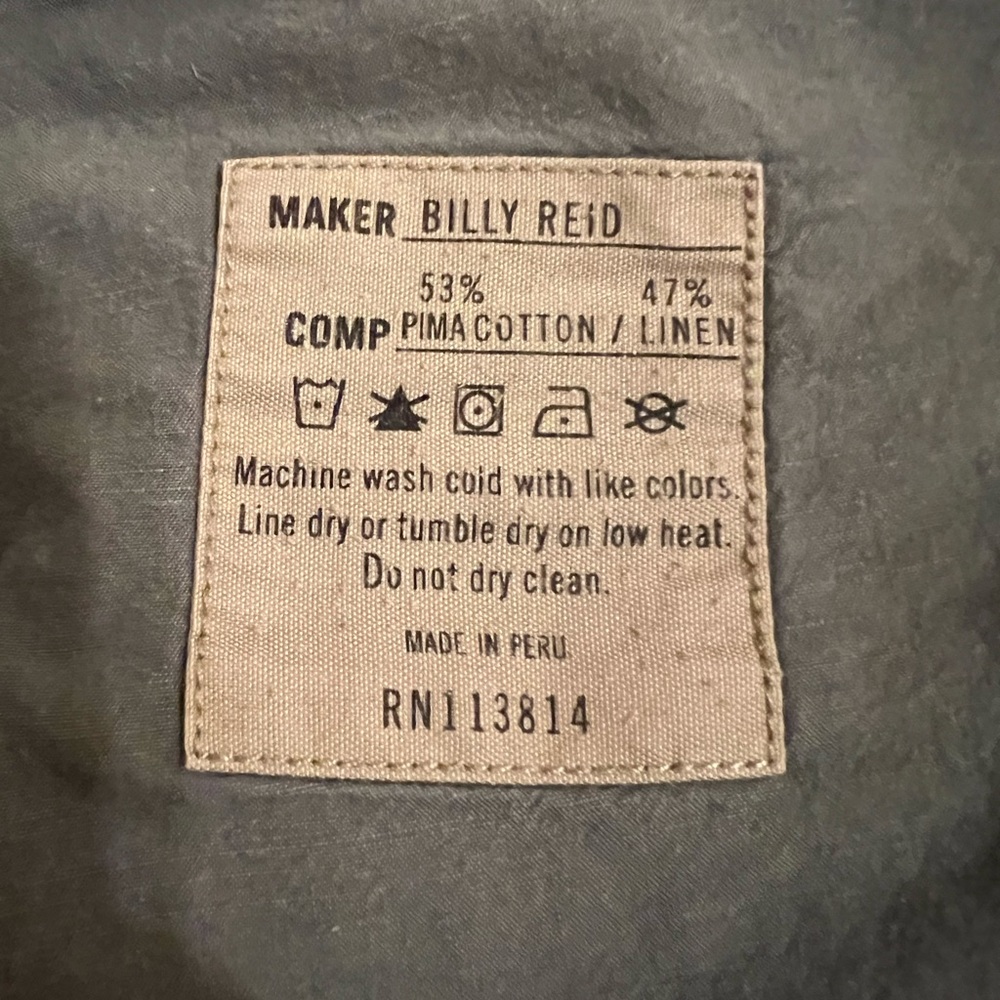 Billy Reid Leonard Slate Gray Pants - Picture 5 of 8
